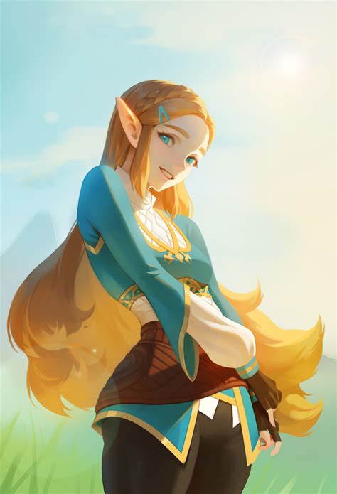 The Legend Of Zelda Breath Of The Wildzelda Jinwu Legend Of Zelda