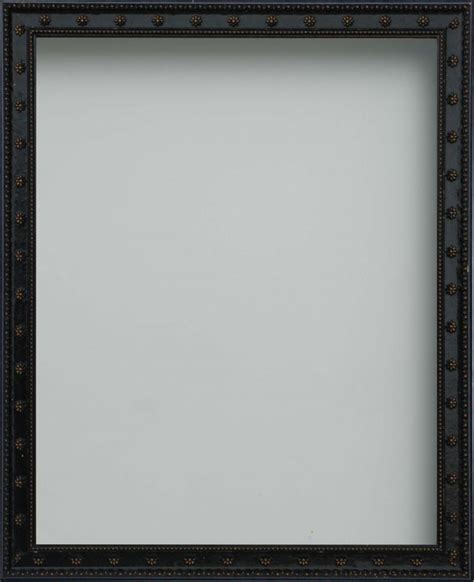Sienna Black 8x6 Frame With No Mount