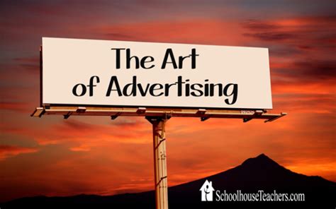 The Art Of Advertising The Old Schoolhouse