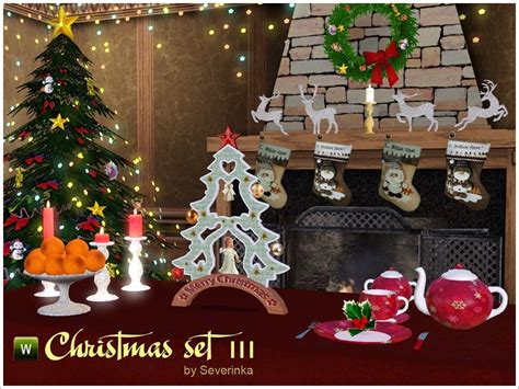 The Sims Resource Christmas Set Iii