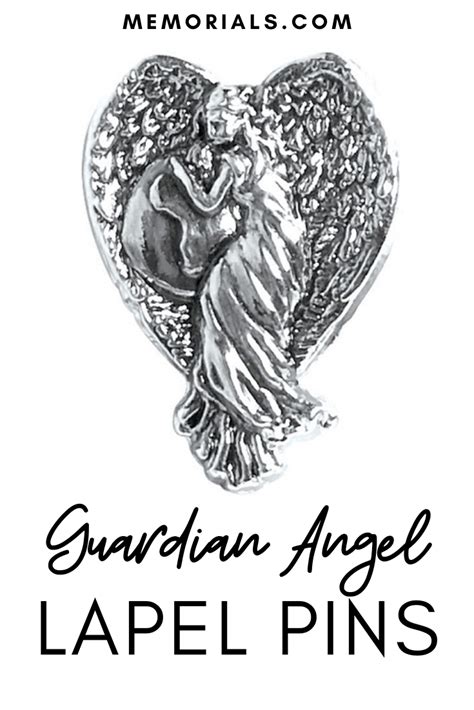 Heavenly Guardian Angel Lapel Pins Guardian Angel Lapel Pins Small