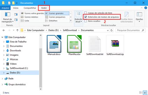 Como Exibir A Extensão Dos Arquivos No Windows 10 8 E 7