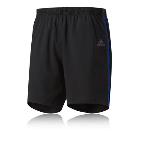 Adidas Response 7 Mens Black Climalite Running Sports Shorts Pants