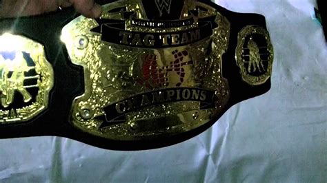 Wwe 2005 Tag Team Champions Belt Jakks Pacific Childrens Replica