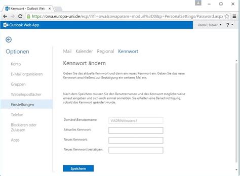 If outlook keeps asking for password again and again even after you have successfully logged in. Passwortänderung im Outlook Web App • IKMZ • Europa ...