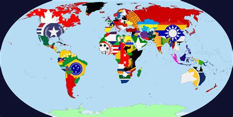 New World Order Flagmap Imaginarymaps