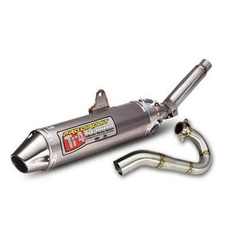All pro circuit ti4 exhausts come with removable usfs approved spark. $424.95 Pro Circuit Ti-4 Full System Exhaust Yamaha #967564