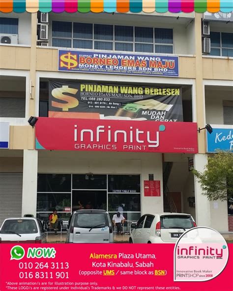Tint infinity sdn bhd is one of the largest tinted film services and car accessories in malaysia. Infinity Graphics Print Sdn Bhd (Kota Kinabalu, Malaysia ...