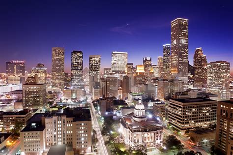 Houston Skyline Illuminated Flickr Photo Sharing