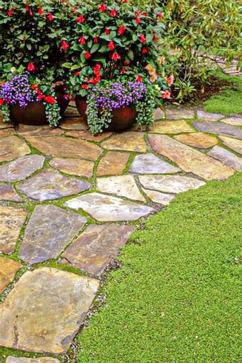 48 Top Natural Paving Stones Ideas For Patio Designs 2021