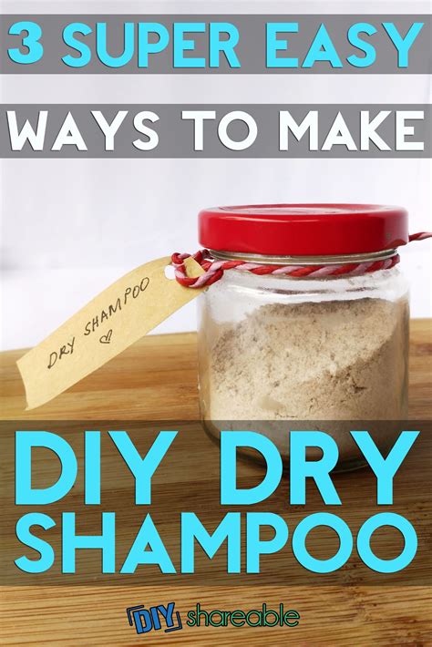 Make Your Own Diy Dry Shampoo For Dark Hair Or For Blondes With Common