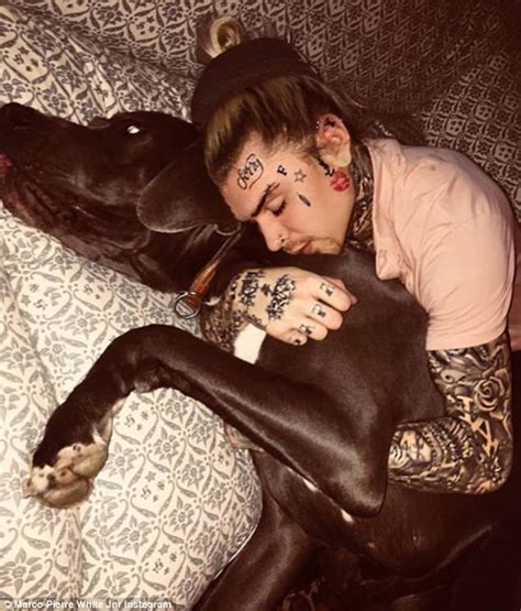 marco pierre white jr reveals he needs to be in rehab daily mail online