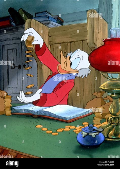 Scrooge Mcduck Mickeys Christmas Carol 1983 Stock Photo Alamy