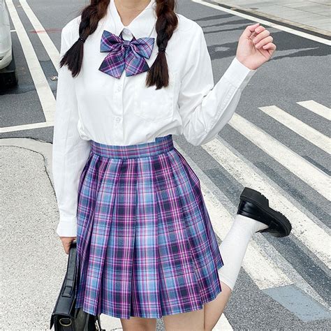 Full Set School Seifuku Japanese Korean Uniform Long Sleeve Jk Outfit
