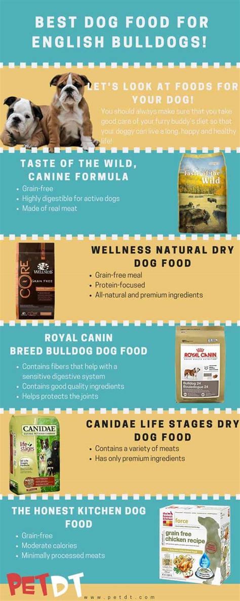 What makes the best dog food for bulldogs? The Best Dog Food for English Bulldogs in 2021 - PetDT