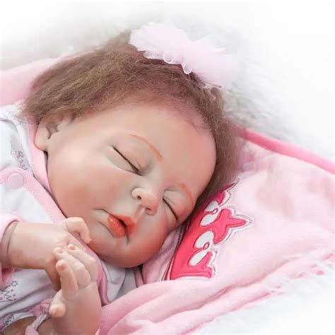 Npk New 56cm Real Sleeping Reborn Babies Dolls For Girls Toys Full Body