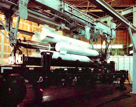 Six B83 Thermonuclear Bombs On A B 1b Lancer Rotary Launcher1980s