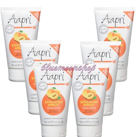 6 X 150ml Aapri Face Scrub Exfoliating Apricot Facial Scrub Original Ebay