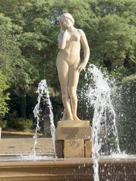 Statue Of Naked Woman Stock Image Colourbox