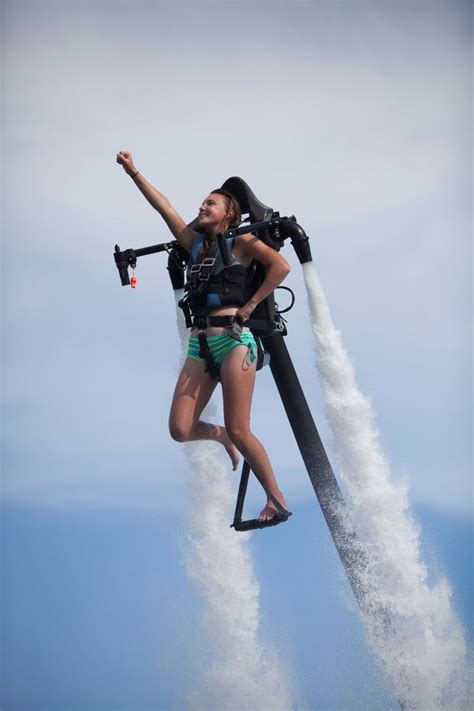The Jetlev R200x Water Jetpack Also Available In Aruba Beach Close