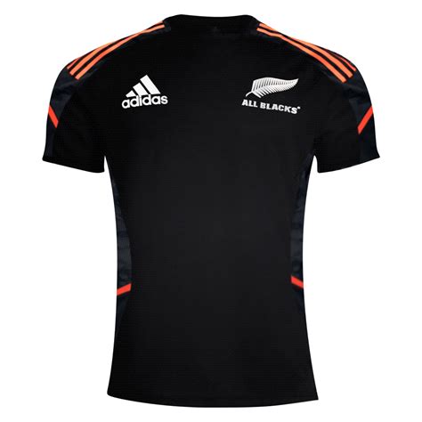 All Blacks Rugby Performance T Shirt By Adidas New Zealand