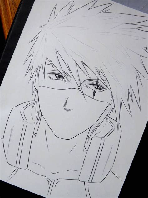 Hatake Kakashi By Diegoyojijoji Naruto Sketch Kakashi Drawing