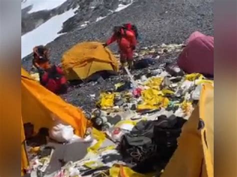 Watch Video Mount Everest Turned Into ‘worlds Highest Garbage Dump