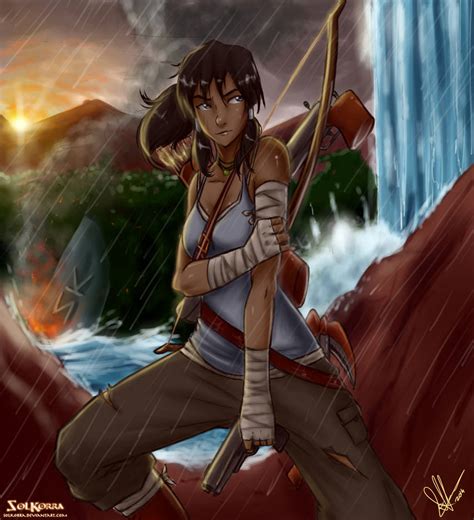 Tomb Raider Reborn With Korra By Solkorra On Deviantart