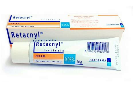 Retacnyl Tretinoin Cream 005 Ingredients Explained