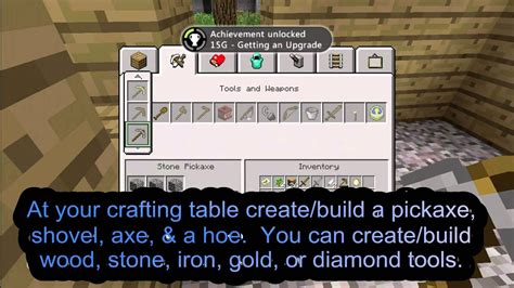 How To Get The Moar Tools Achievement Minecraft Youtube