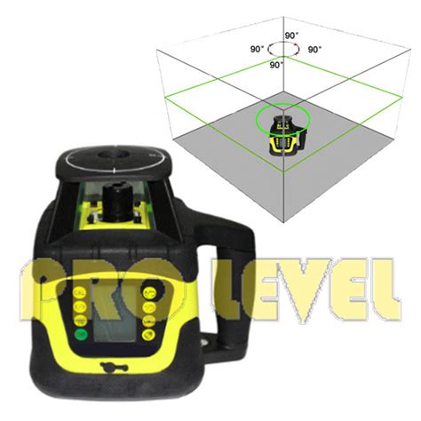 Dual Grade Digital Gradient Setting Green Rotary Laser Level Sre 207g