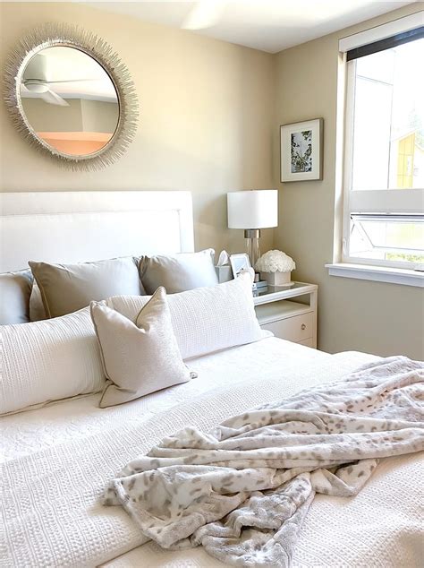 White Bright And Airy Master Bedroom Nicole Carey Co