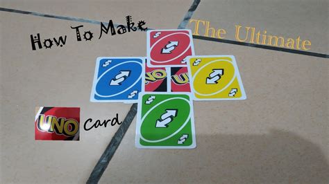 Uno stacko plays just like uno with commands that include wild, reverse. How To Make The Ultimate UNO™ Card - YouTube