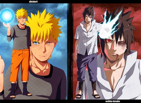 Haha itachi surely isn't proud of this. Naruto-vs-Sasuke Collab by uchiha-itasuke | Naruto vs ...