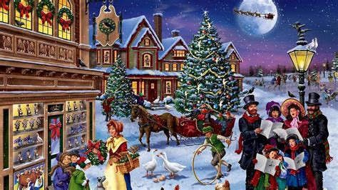 Retro7wonder4reverie Christmas Scenes Victorian Christmas Christmas