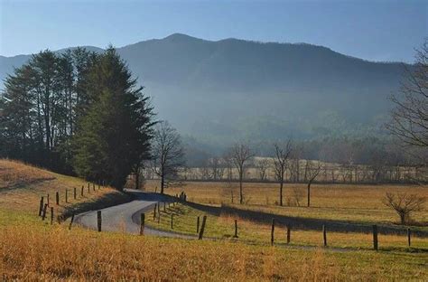 Late Fall In Cades Cove Smoky Mtns Tn National Park Vacation