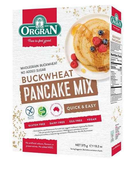 Orgran Pancake Mix Buckwheat Orgran