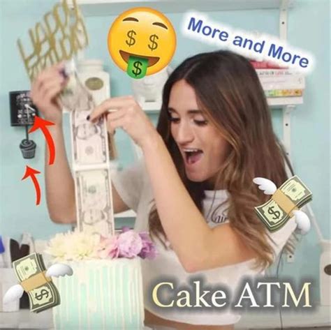 Fanxing Cake Atm Happy Birthday Cake Topper Money Box Funny Cake Atm Happy Birthday Buy Online