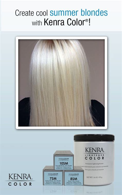 Work By Jennifer Mckee Cool Summer Blonde With Kenra Color Formula Retouch Regrowth With Oz