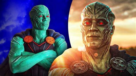 Dc Reveals Best Look At Snyder Cuts Martian Manhunter Costume Photos