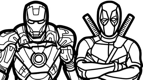 Superheroes and comic characters have been popular as coloring page subjects since the very beginning. Free Printable Deadpool Coloring Pages