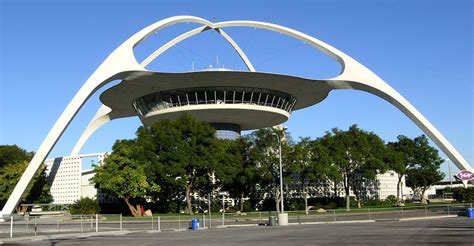 The Lax Control Tower And Theme Building As Seen From