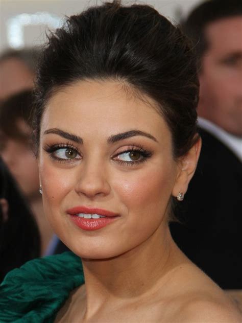 Gorgeous Lashes On Mila Kunis Maquiagem Mila Kunis Mila Kunis Makeup