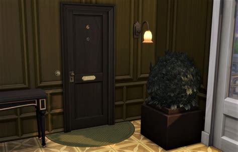 Budgie2budgie Newcrest Apartment Doors • Sims 4 Downloads