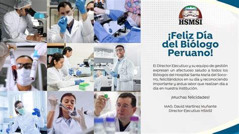 Día Del Biólogo Peruano Noticias Hospital Santa María Del Socorro