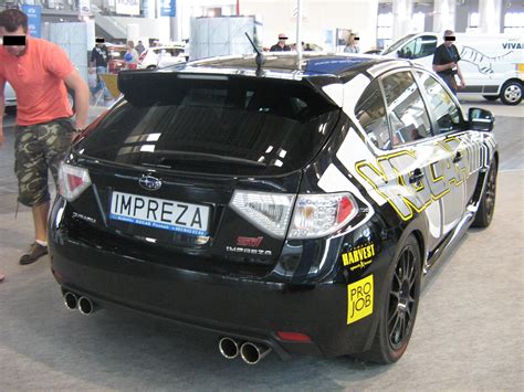 Fichiersubaru Impreza Iii Wrx Sti Hatchback Tuning Rear Psm 2009