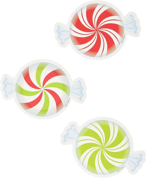 Creative Teaching Press Peppermint Candies Cut Outs 3