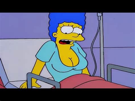 The Simpsons S E Marge Accidentally Gets Breast Enlargement Surgery Check Description