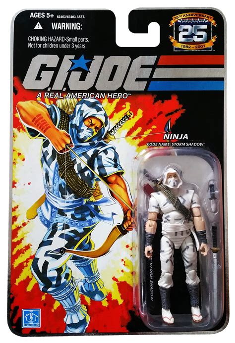 Buy Gi Joe 25th Anniversary Storm Shadow Cobra Ninja 375 Inch