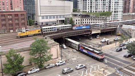 Chicago Metra Rush Hour Time Lapse Youtube